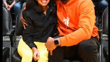 世界杯客户端下载中心-眨眼过去六年了！湖人官方晒科比和Gigi合照：曼巴精神永存